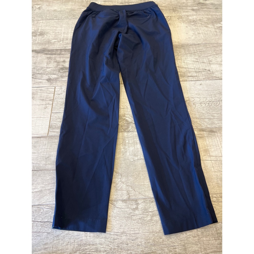 Tommy Bahama Everyday Active Womens XS Navy Blue Elastic Waist Travel Pants - Picture 3 of 10